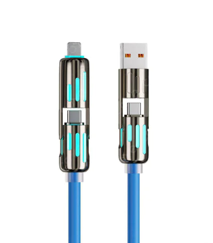 4-in-1 Fast Charge Data Cable – 240W