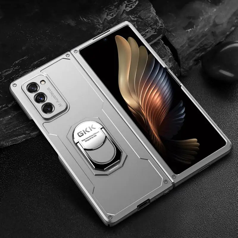 Magnetic Phone Case with Stand - Full-Body PC Material, Stylish Design for Daily Use