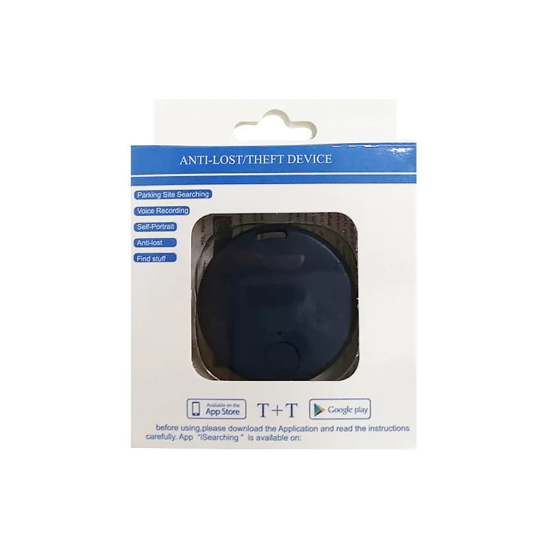 Waterproof Mini Bluetooth Circular Tracker for Pets Keys
