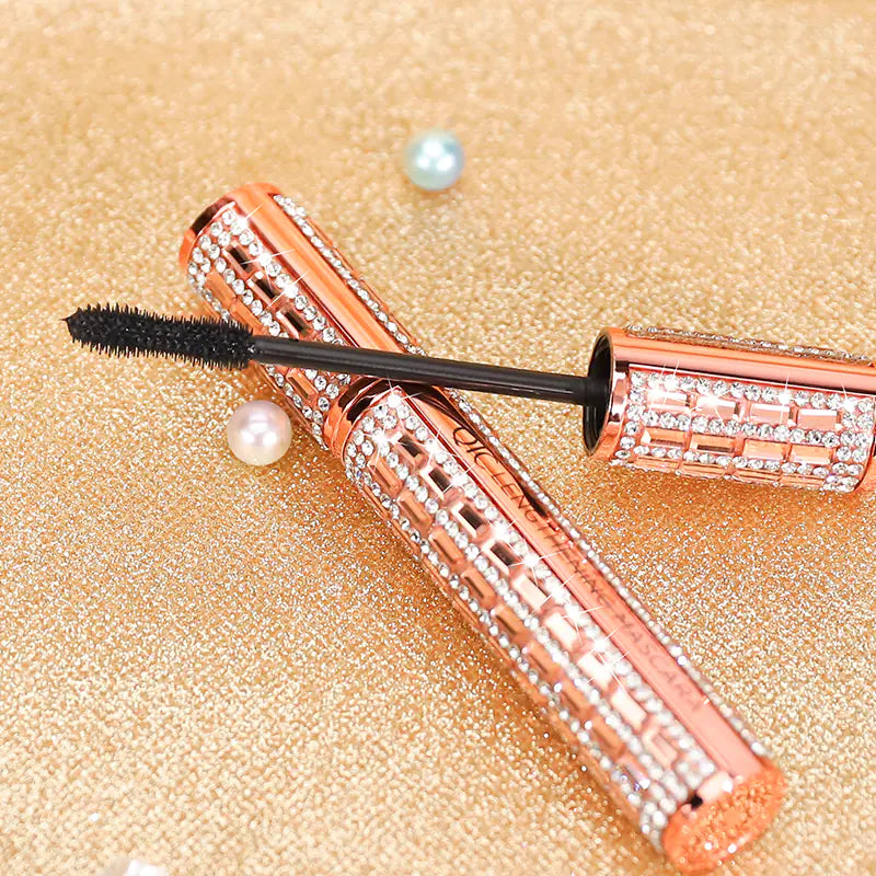 5D Stereo Mascara with Curling Brush for Long Lashes