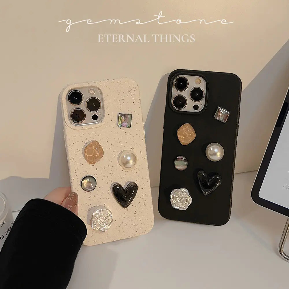 Premium Gemstone Phone Case for iPhone 14/13/12/11 Pro Max