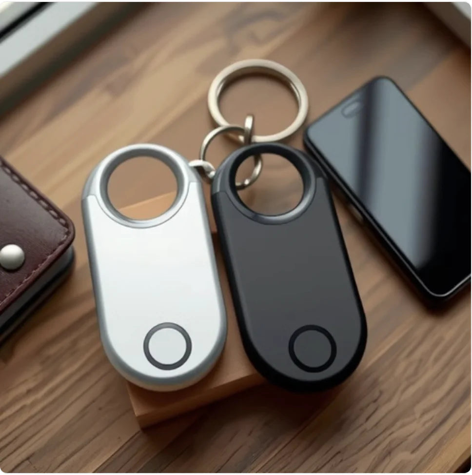 Smart GPS Tracker - Anti-Loss Alarm & Long-Range Tracking for Pets/Kids/Luggage - USB Rechargeable 210mAh Battery