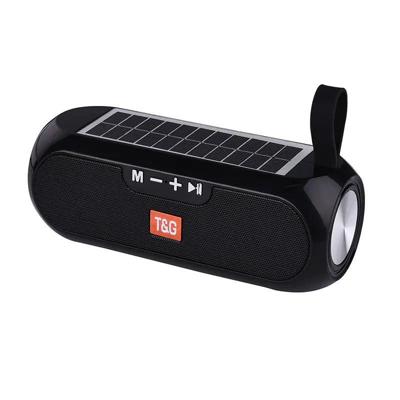 Solar-Powered TWS Bluetooth Speaker Gift - Portable Charger