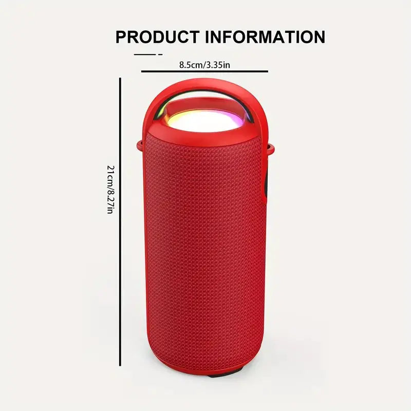 20W IPX6 Waterproof Outdoor Wireless Speaker - TWS Bluetooth 5.0 Long Battery Life