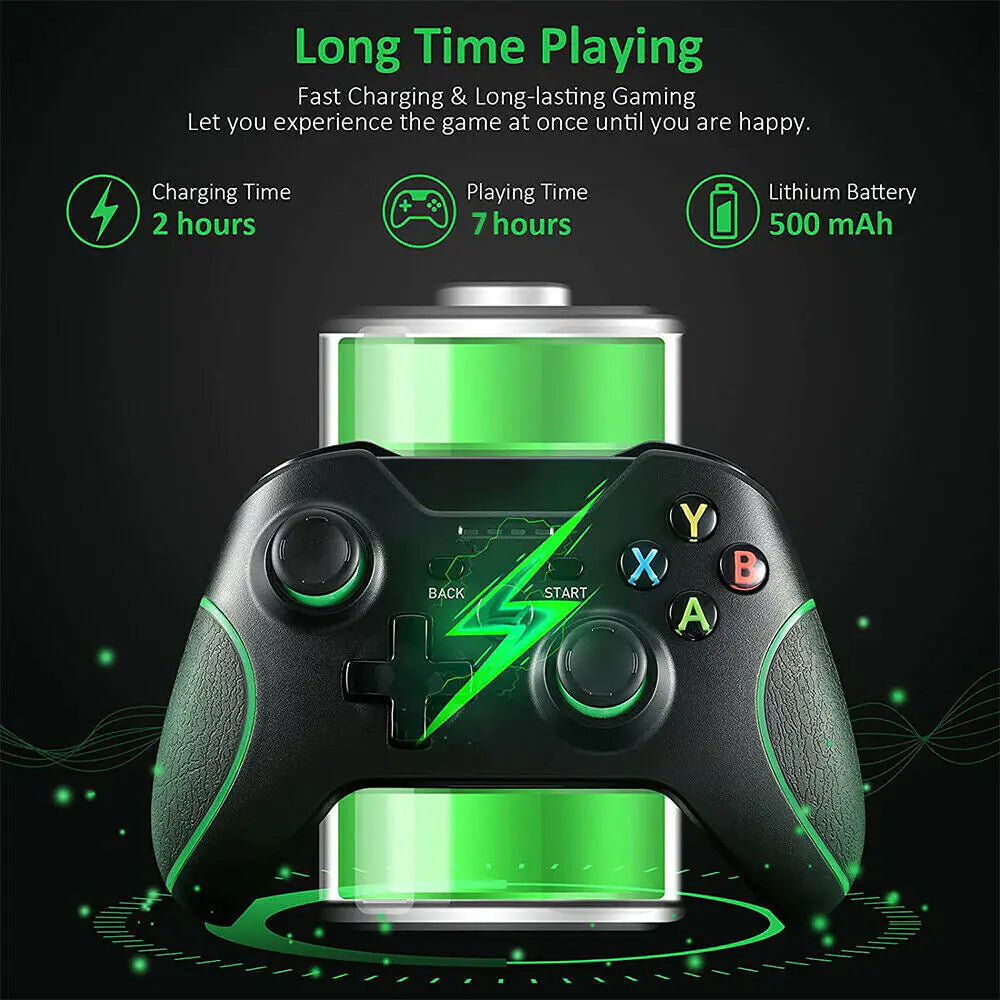 2.4G Wireless Controller for Xbox One/S/X/E & Windows 7/8/10 PC