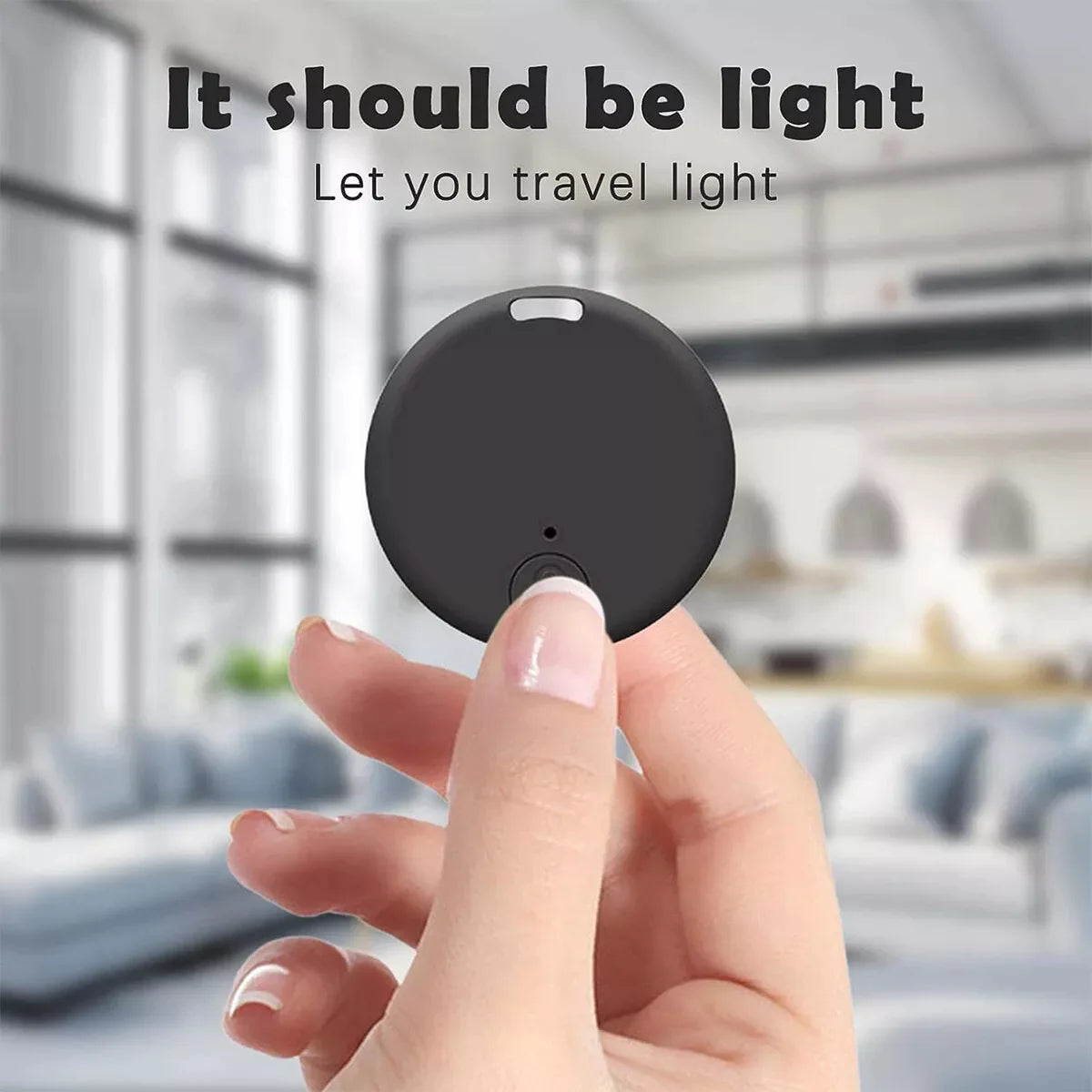 Bluetooth 5.3 Mini GPS Tracker - Real-Time Location Tracking for Kids, Pets, Keys & Lost Items”