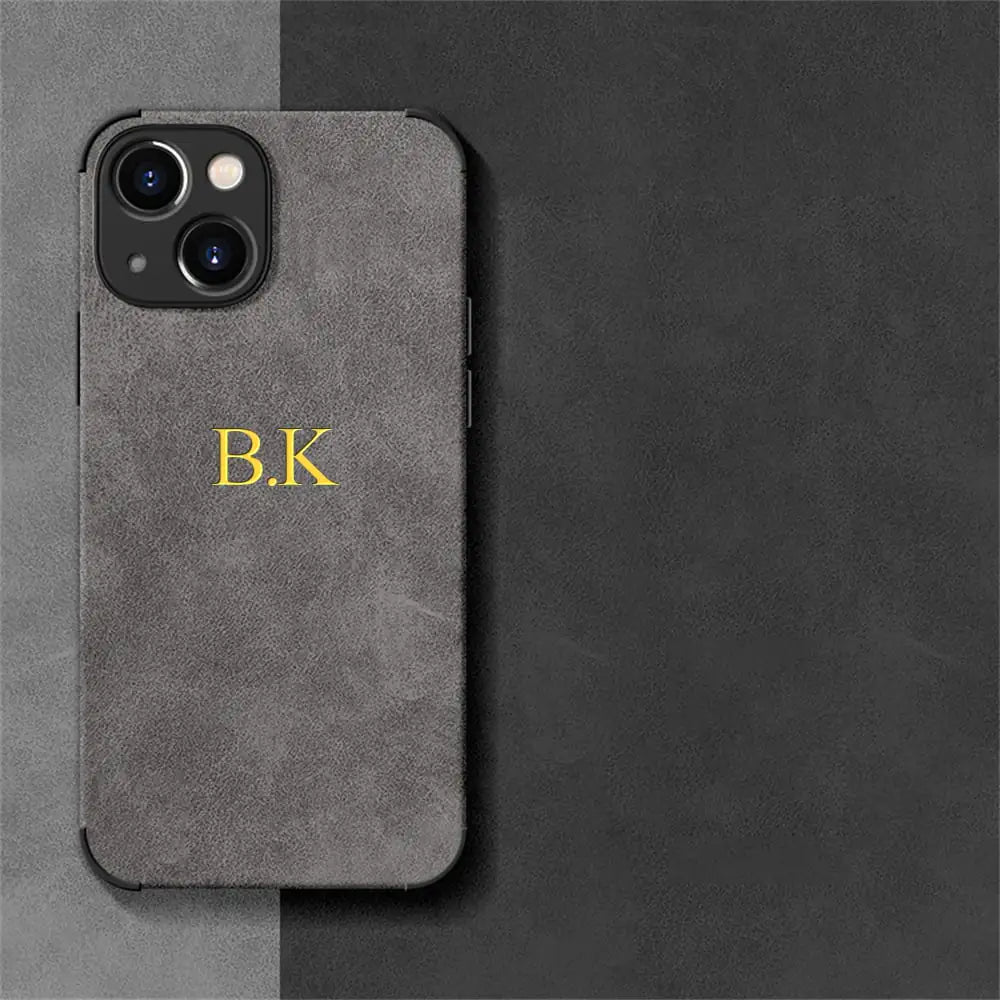 “Soft Silicone iPhone Case - Full Coverage Design, Premium Leather & TPU, Fits 11 Pro Max/12/13/14 Pro”。