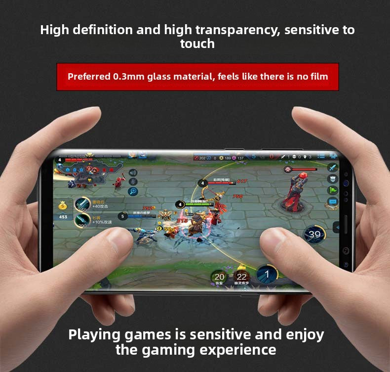 Applicable to Xiaomi Mi 13 Ultra (curved mask) Samsung S24Ultra curved mask S23U Huawei mate60 pro fingerprint unlock 3D full glue tempered film
