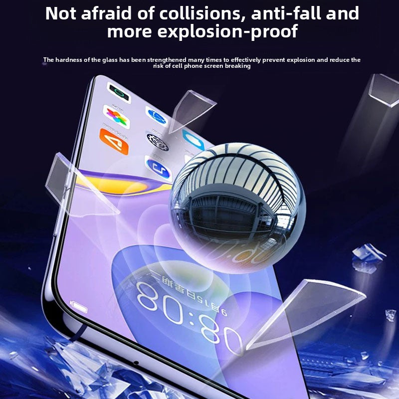 iPhone15 for Apple iPhone16 mobile phone tempered film iPhone14Pro max anti-privacy film iPhone13Pro eye protection green light