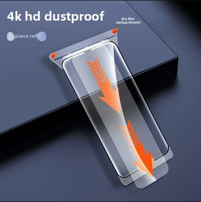 Applicable to iphone16Promax clean compartment tempered film Apple iphone15Pro automatic film iphone13/iphone14 mobile phone film