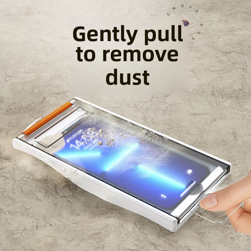 Applicable to Apple 16 mobile phone film, dustproof and anti-peep 11/14/13 automatic film iPhone15 dust-free tempered film, anti-scratch, bubble-free, super durable