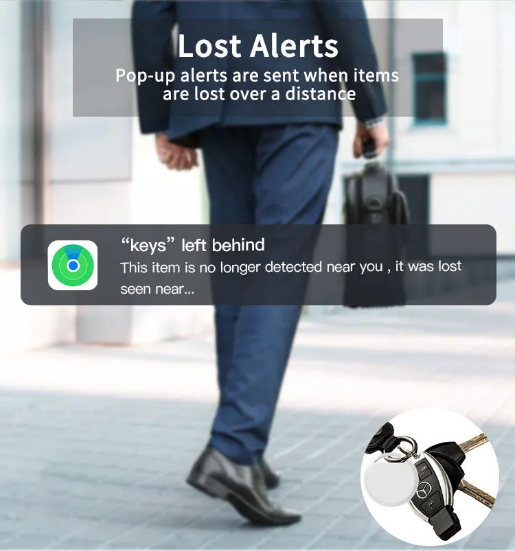 Smart Bluetooth Pet Tracker with Anti-Loss Alarm & Real-Time GPS Tracking for Dogs & Cats