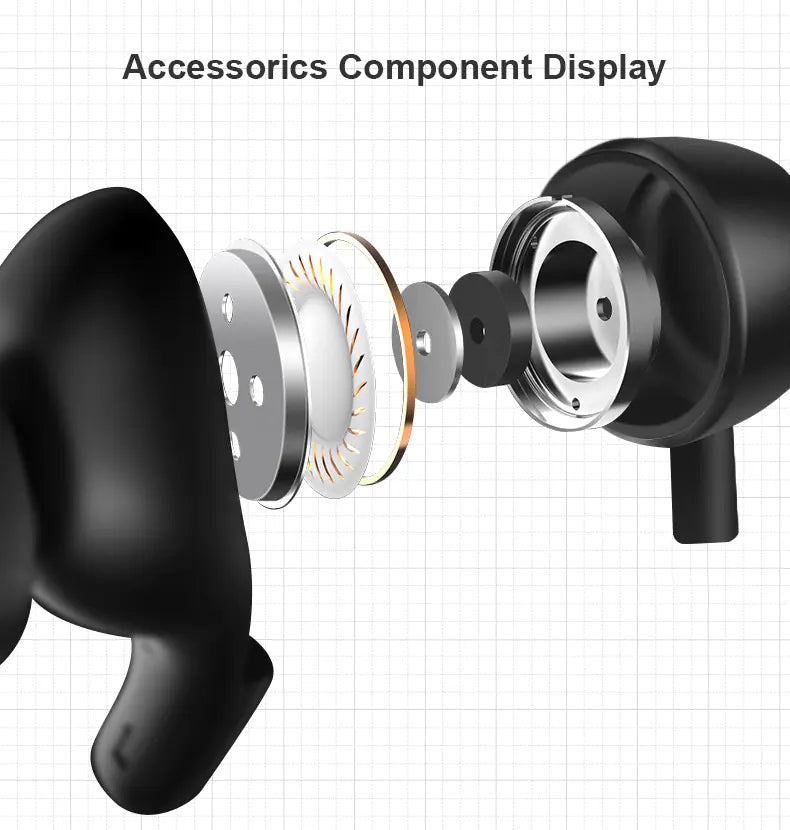Bluetooth 5.0 Magnetic Neckband Headphones - Waterproof Stereo Sound durable neckband headphones