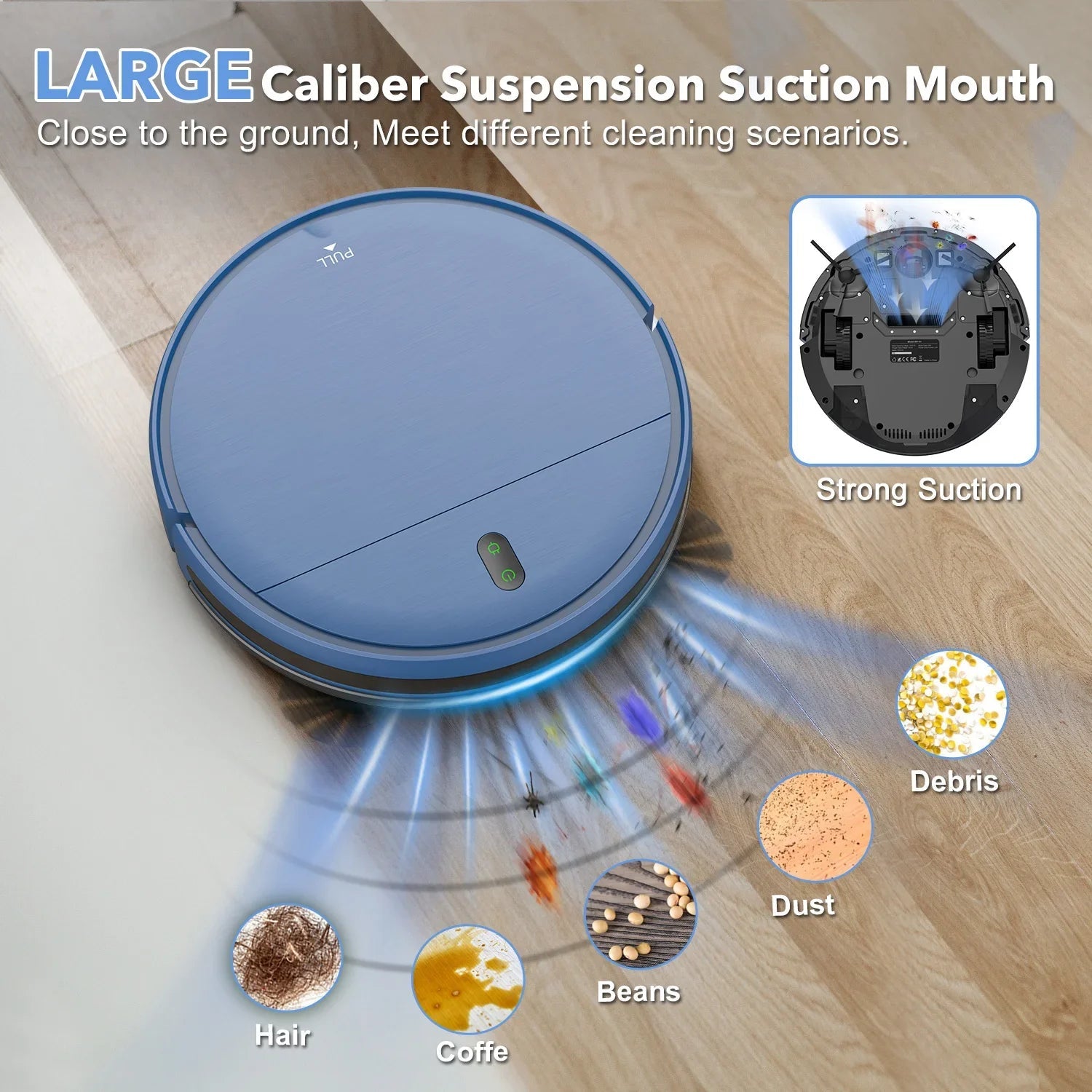 American warehouse intelligent wireless sweeping robot - Shengyao Chuangqi (HK) International Limited