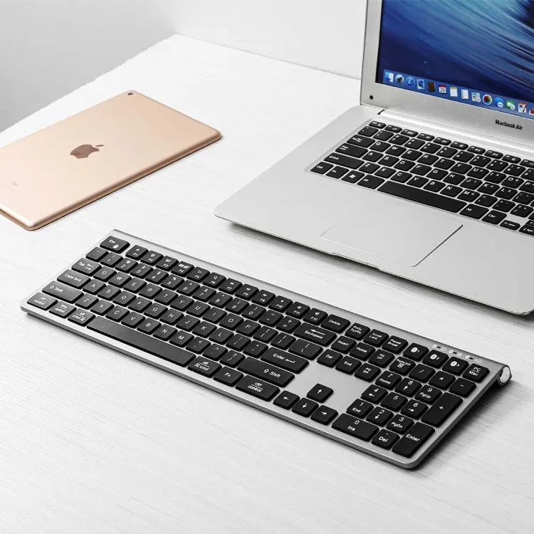 108 Key Qwerty Wireless Office Keyboard All - in - one Dual System Rechargeable BT5.0 Keyboard for MacBook iMac - Shengyao Chuangqi (HK) International Limited