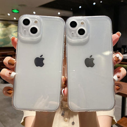 16E protective case is suitable for Apple 15PRO angel eye transparent 11 fine hole X all - inclusive iPhone13 mobile phone case 16. - Shengyao Chuangqi (HK) International Limited