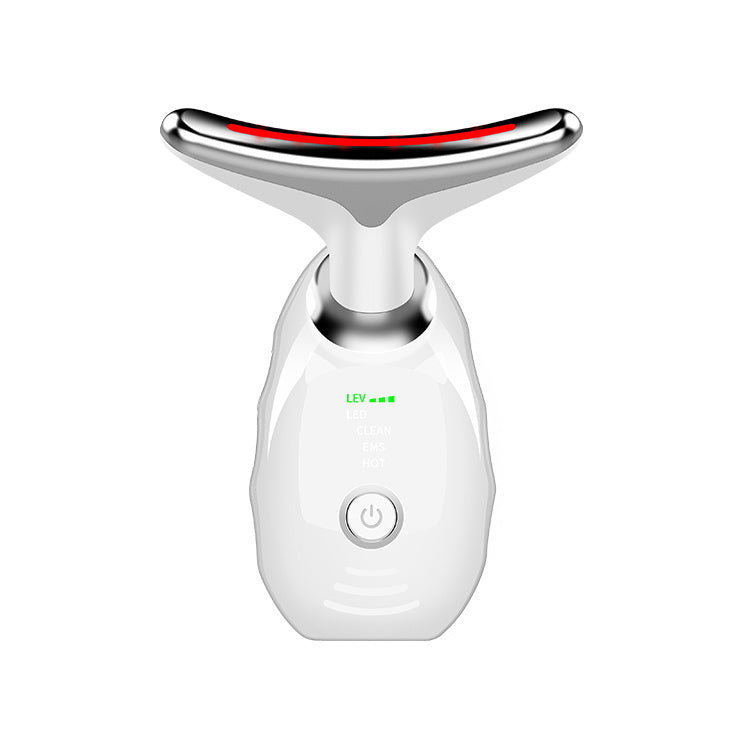 Neck Face Beauty Device, Skin Care Facial Massager, 3 In 1 Portable Face Massager For Skin Care, Face Sculpting Tool, Vibration, Thermal, Microcurrent