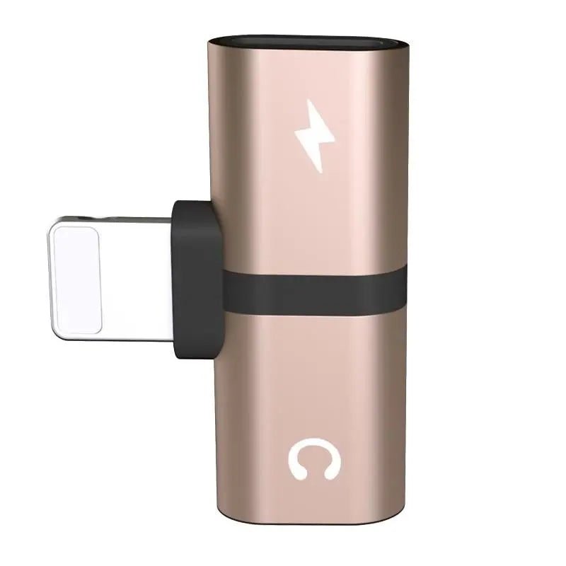2 - in - 1 Dual - Port Headphone Charger Adapter - Shengyao Chuangqi (HK) International Limited