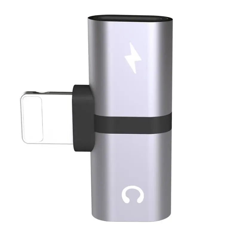 2 - in - 1 Dual - Port Headphone Charger Adapter - Shengyao Chuangqi (HK) International Limited