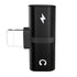 2 - in - 1 Dual - Port Headphone Charger Adapter - Shengyao Chuangqi (HK) International Limited
