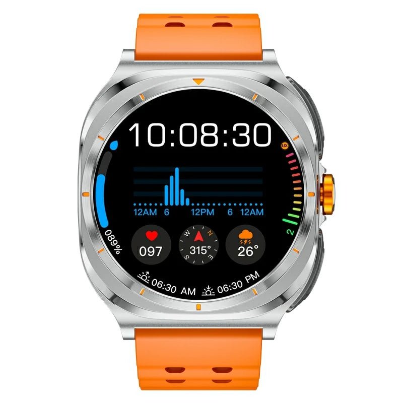 2025 New 2 - in - 1 Smart Watch for Men Round Shape with Hidden TWS Earbuds Heart Rate Monitor for Outdoor Sports - Shengyao Chuangqi (HK) International Limited
