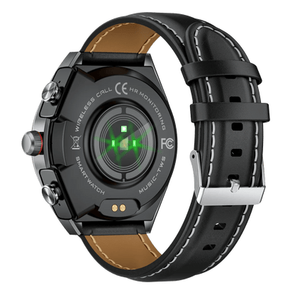 2025 New Best Smart Watch Leather Band with Earbuds 2 in 1 Headphones and Smartwatch Fitness Tracker with Heart Rate Monitor - Shengyao Chuangqi (HK) International Limited
