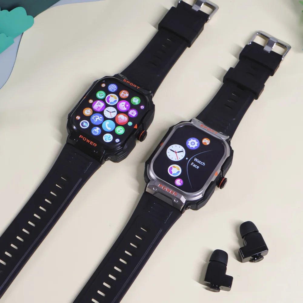 2025 New Best Smart Watch with Earbuds 2 in 1 Headphones and Smartwatch Fitness Tracker with Heart Rate Sleep Monitor - Shengyao Chuangqi (HK) International Limited
