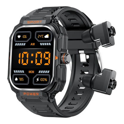 2025 New Best Smart Watch with Earbuds 2 in 1 Headphones and Smartwatch Fitness Tracker with Heart Rate Sleep Monitor - Shengyao Chuangqi (HK) International Limited