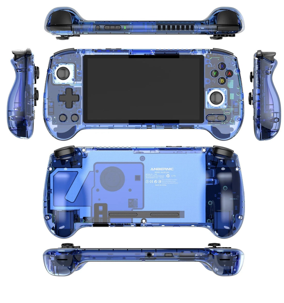 2025 New RG556 Handheld Game Console 5.48 Inch Screen WIFI 128GB 5830 Games Retro Video Gaming Console Android 13 - Shengyao Chuangqi (HK) International Limited