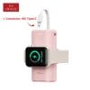 2025 Trending iPhone Iwatch Magnetic Wireless Power Bank 9000mah High Capacity Small Size Portable Charger with Bulit - in Cable - Shengyao Chuangqi (HK) International Limited