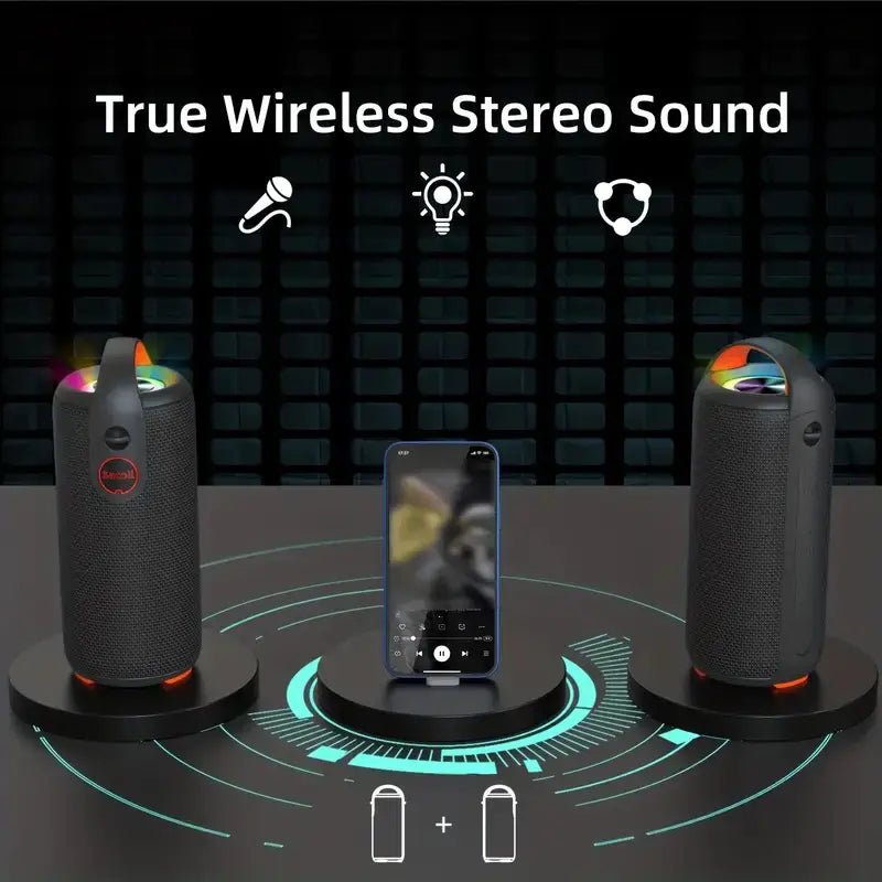 20W IPX6 Waterproof Outdoor Wireless Speaker - TWS Bluetooth 5.0 Long Battery Life - Shengyao Chuangqi (HK) International Limited