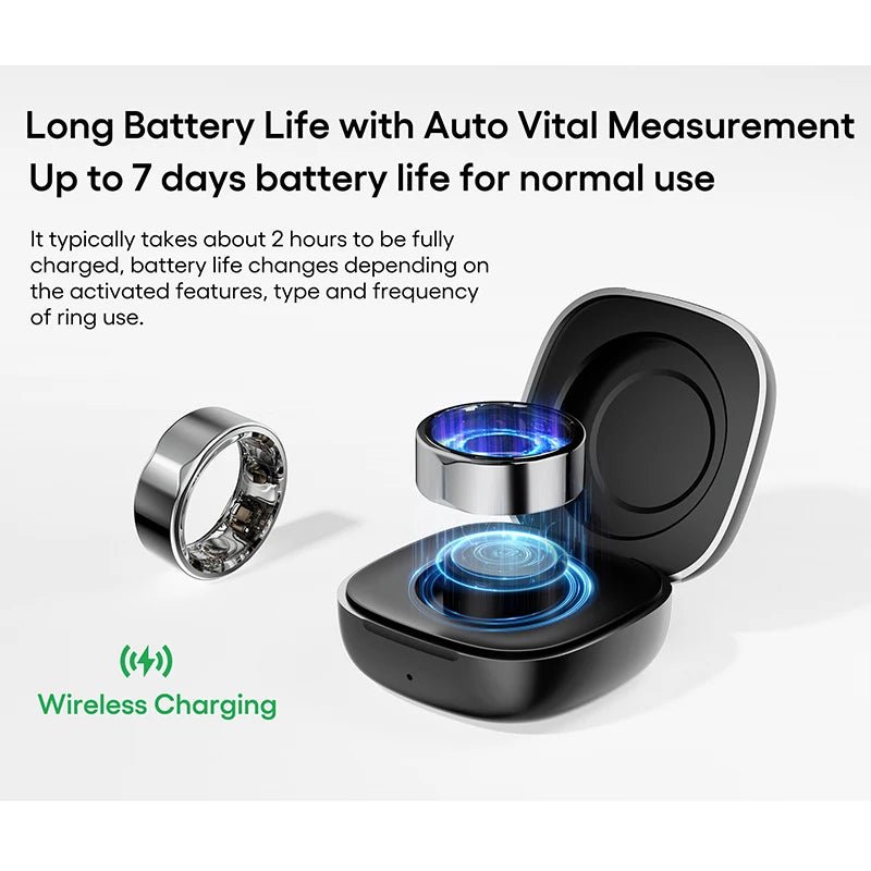 2301A Android bluetooth Wholesale Oem Blood Pressure Smart Ring Sleep Fitness tracker for Men Women Phone with Health Monitor - Shengyao Chuangqi (HK) International Limited