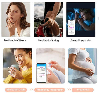 2301A Android bluetooth Wholesale Oem Blood Pressure Smart Ring Sleep Fitness tracker for Men Women Phone with Health Monitor - Shengyao Chuangqi (HK) International Limited