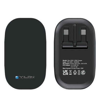 30W UK Plug Wall - mounted Usb C Charger with Pd3.0 Fast Charging and Gan for iPhone Supports Custom Popular Thin and Light Models - Shengyao Chuangqi (HK) International Limited