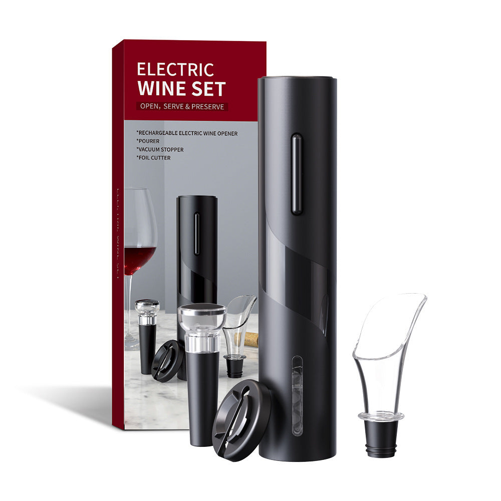 Electric bottle opener for wine, red wine and beer