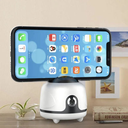 360 Auto Rotation Smart Video Shooting Gimbal With Face Tracking Custom Logo Portable Mobile Phone Holder Stabilizer Desk Usage - Shengyao Chuangqi (HK) International Limited