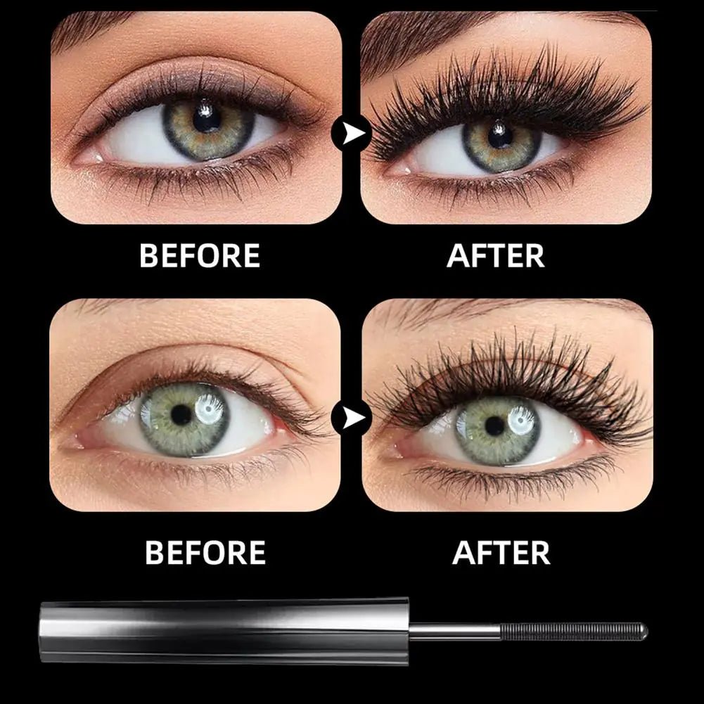 3D Volumizing Waterproof Mascara | Long - Lasting Lash Formula with Soft Silicone Brush - Shengyao Chuangqi (HK) International Limited