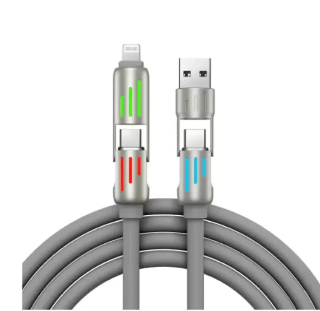 4 - in - 1 Fast Charge Data Cable – 240W - Shengyao Chuangqi (HK) International Limited