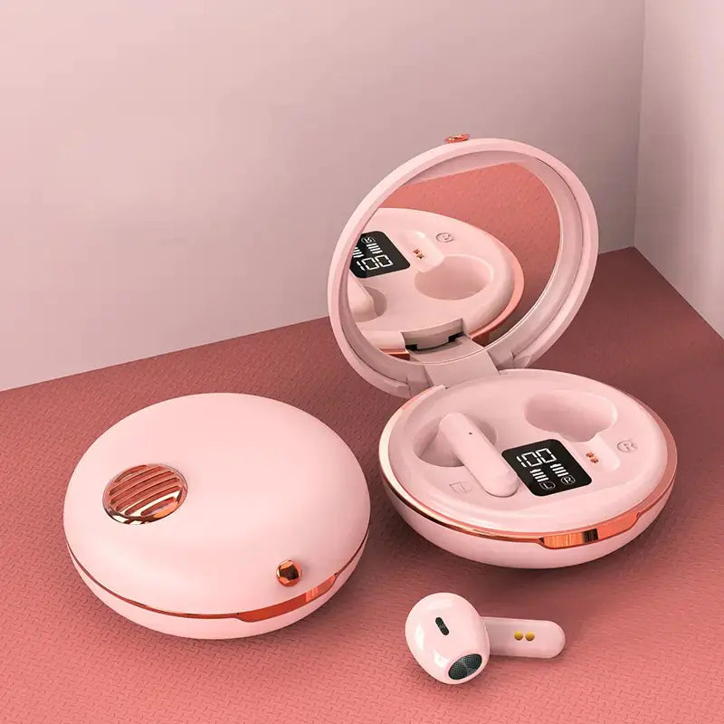 Wireless TWS Earbuds with Bluetooth 5.3 &amp; IPX5 Waterproof Design | Low Latency Noise Cancelling Earphones for Sports &amp; Calls