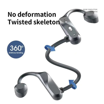 KS69 Bone Conduction BT5.2 Earphones IPX5 Waterproof HD Sound