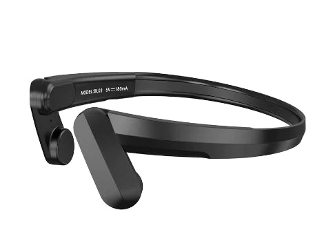 Bone Conduction Bluetooth Sport Headphones - 8H Play, IPX5 Waterproof, CVC Noise Cancelling