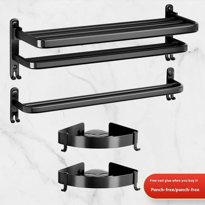 Towel Rack Black Bathroom Rack Bathroom Pendant