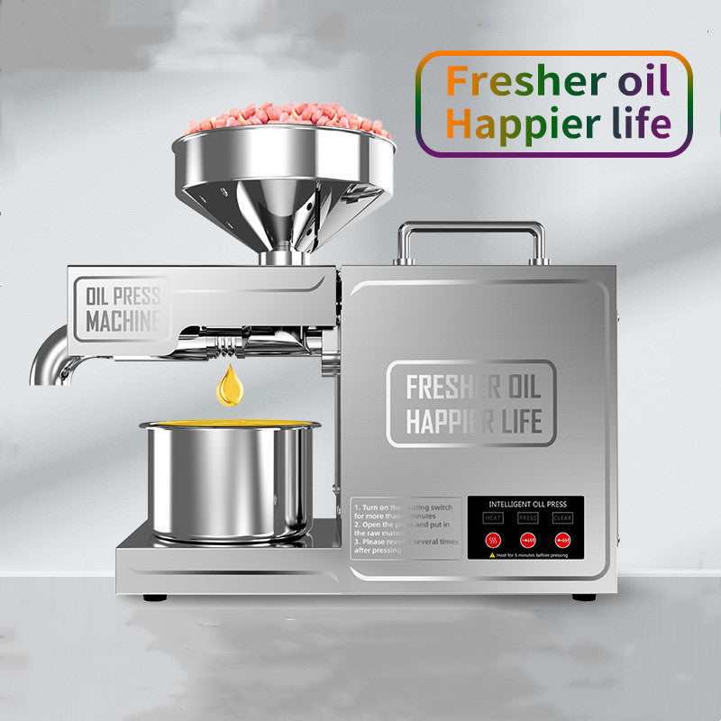 Stainless Steel Household Oil Press Automatic Small Food