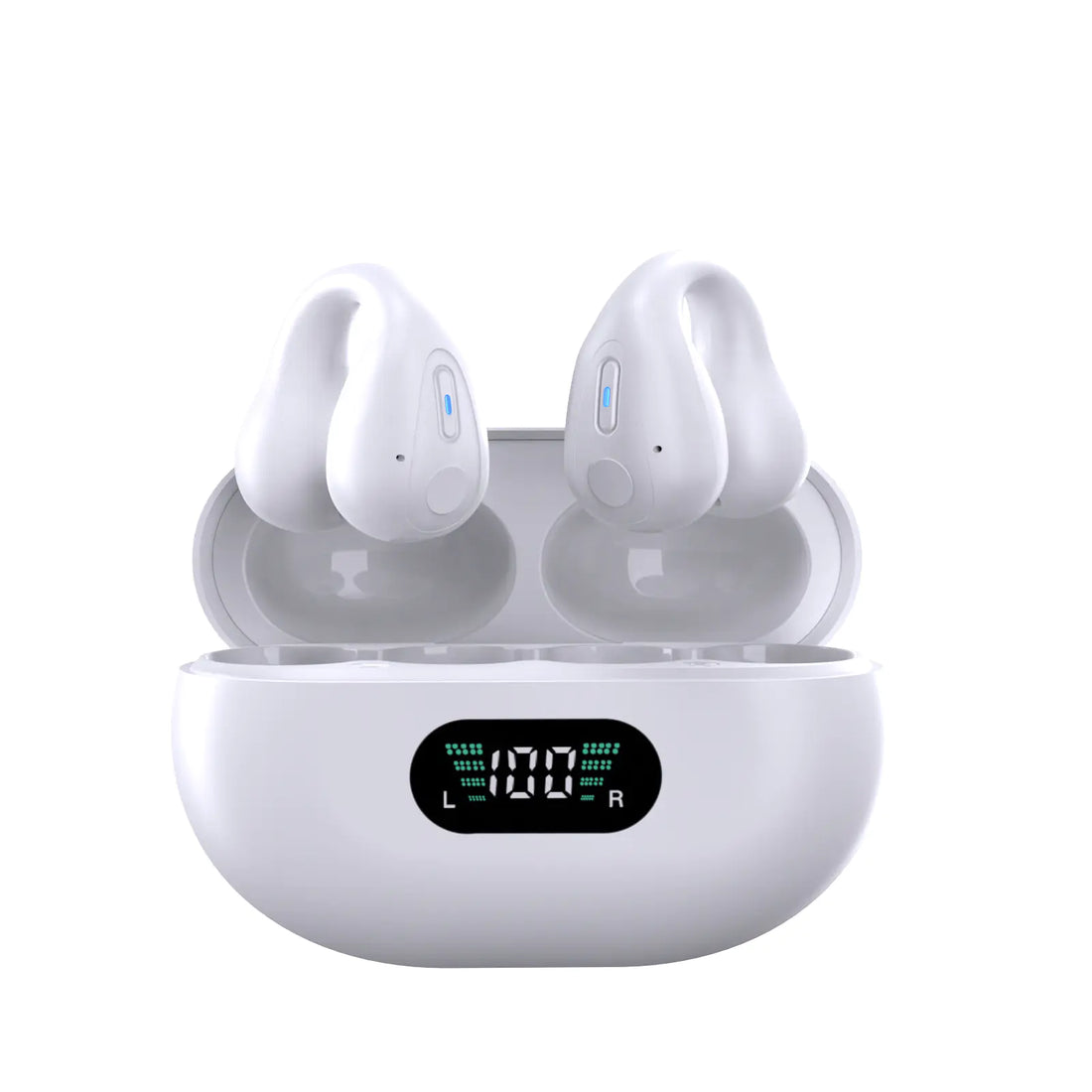 New TWS Bone Conduction Bluetooth Earbuds with Display