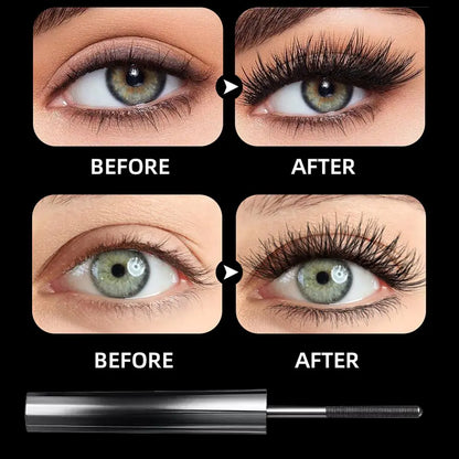 3D Volumizing Waterproof Mascara | Long-Lasting Lash Formula with Soft Silicone Brush