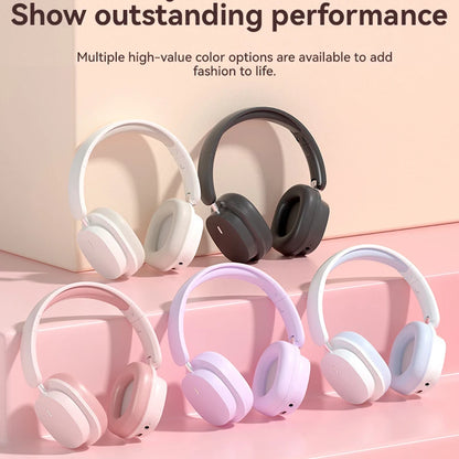 Wireless Stereo Headphones SY30 Foldable Lightweight Sports Headset Hifi Sound Over Ear Earphones for Home Office Cellphone