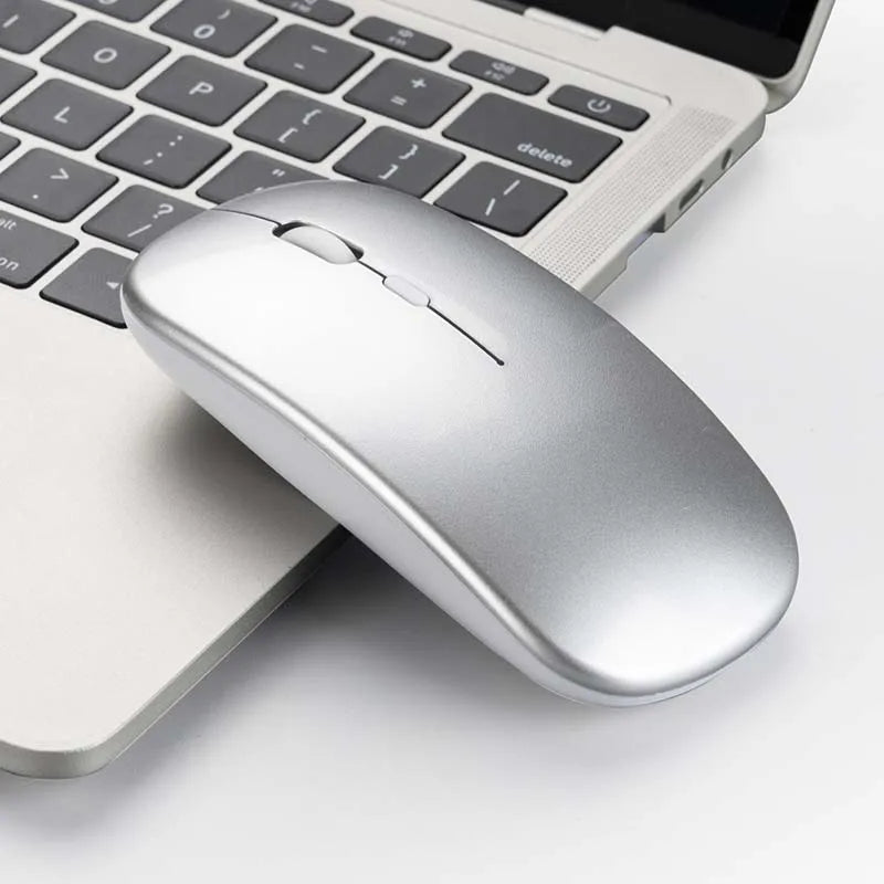 New Slim Mute 1600DPI Ergonomic Optical Mouse Charging 2.4G Wireless Mouse for Laptop PC Office Home