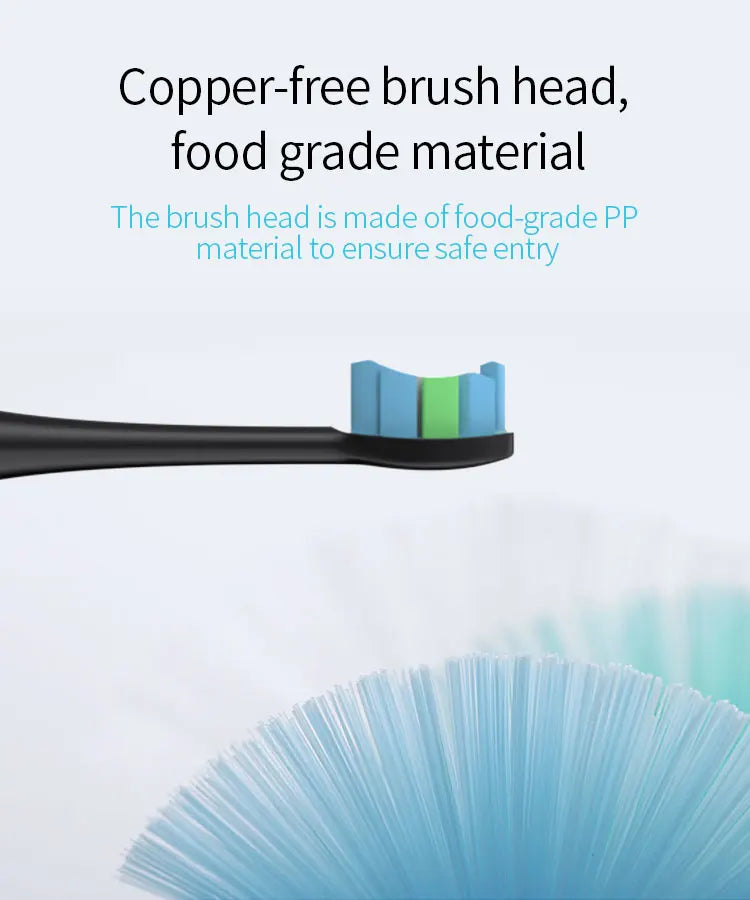 Pink Smart Toothbrush Wholesale Teeth Cleaning Brush Wireless Inductive Charging Adults Sonic Electric Toothbrush