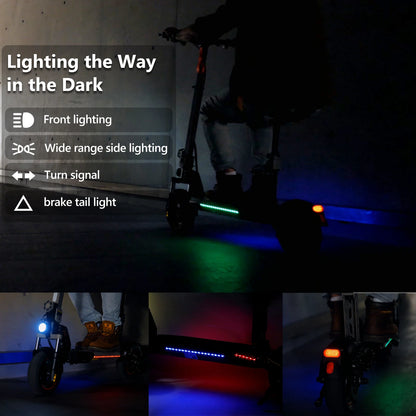 2025 New VIPCOO VS1 48v 700w Disc Brake Electric Scooter with Seat US Warehouse
