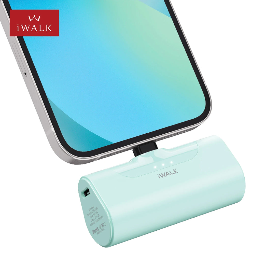 USA Warehouse Best Seller 2025 Unique Mini Power Bank Fast Charging Lipstick Size Phone Portable Charger for iPhone Design Box